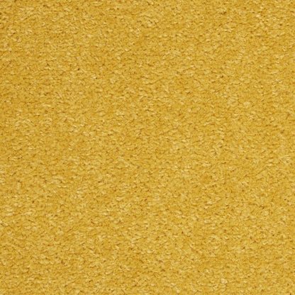 Nourison Essentials Yellow 5' x Square Area Rug - Easy Clean, Non Shedding, Bed Room, Living Room, Dining Room, Kitchen (5' x Square)