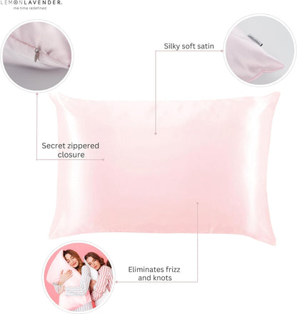 Luxe Satin Pillowcase 20" X 28" - Lofted (Queen)