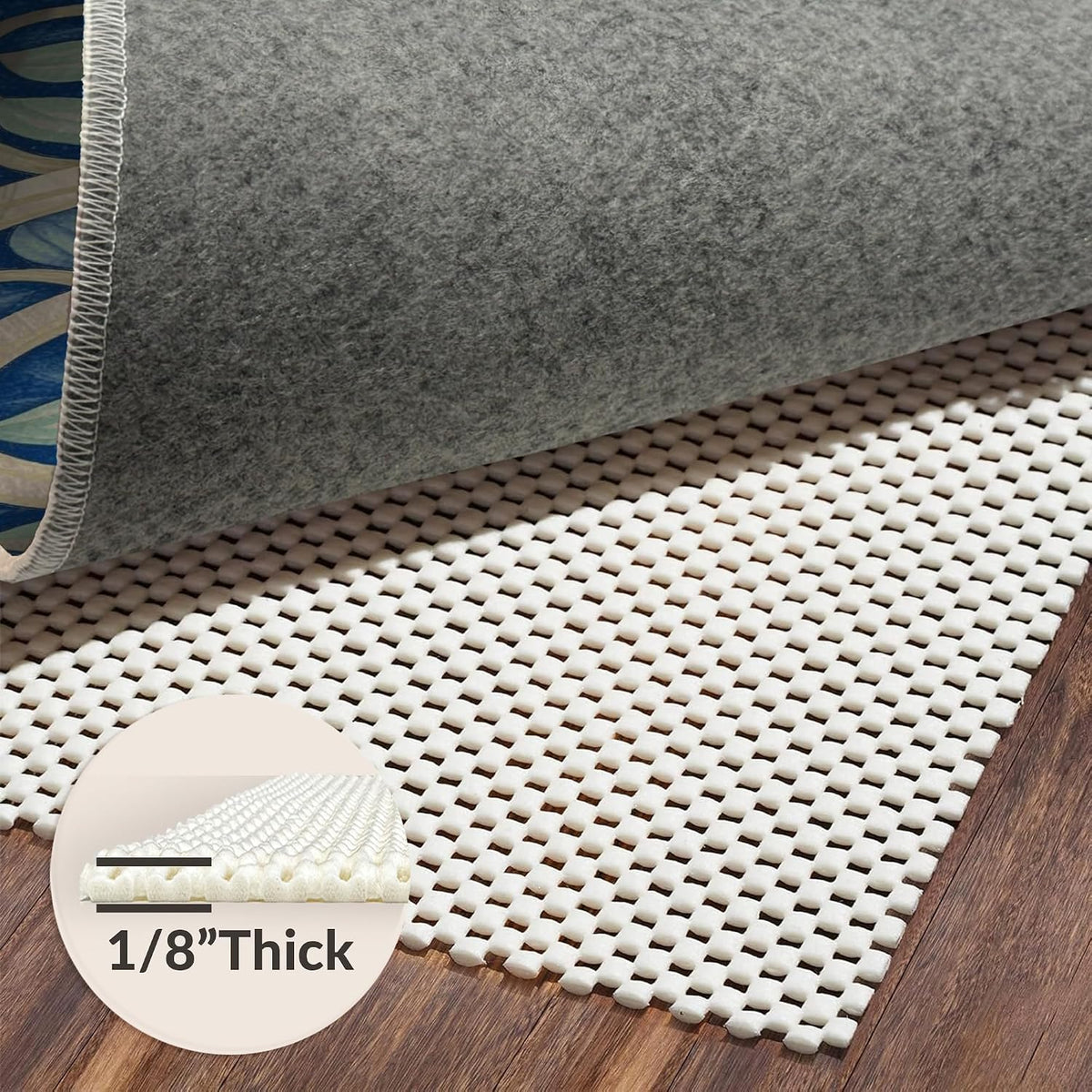 Flatwoven High Traffic Area Rug 5x7, Vivid Dreamscape Abstract Swirls Modern Artistic Design, Non Slip, Stain Resistant, Washable Area Rugs for Living Room, Bedroom (Yellow, 5x7)