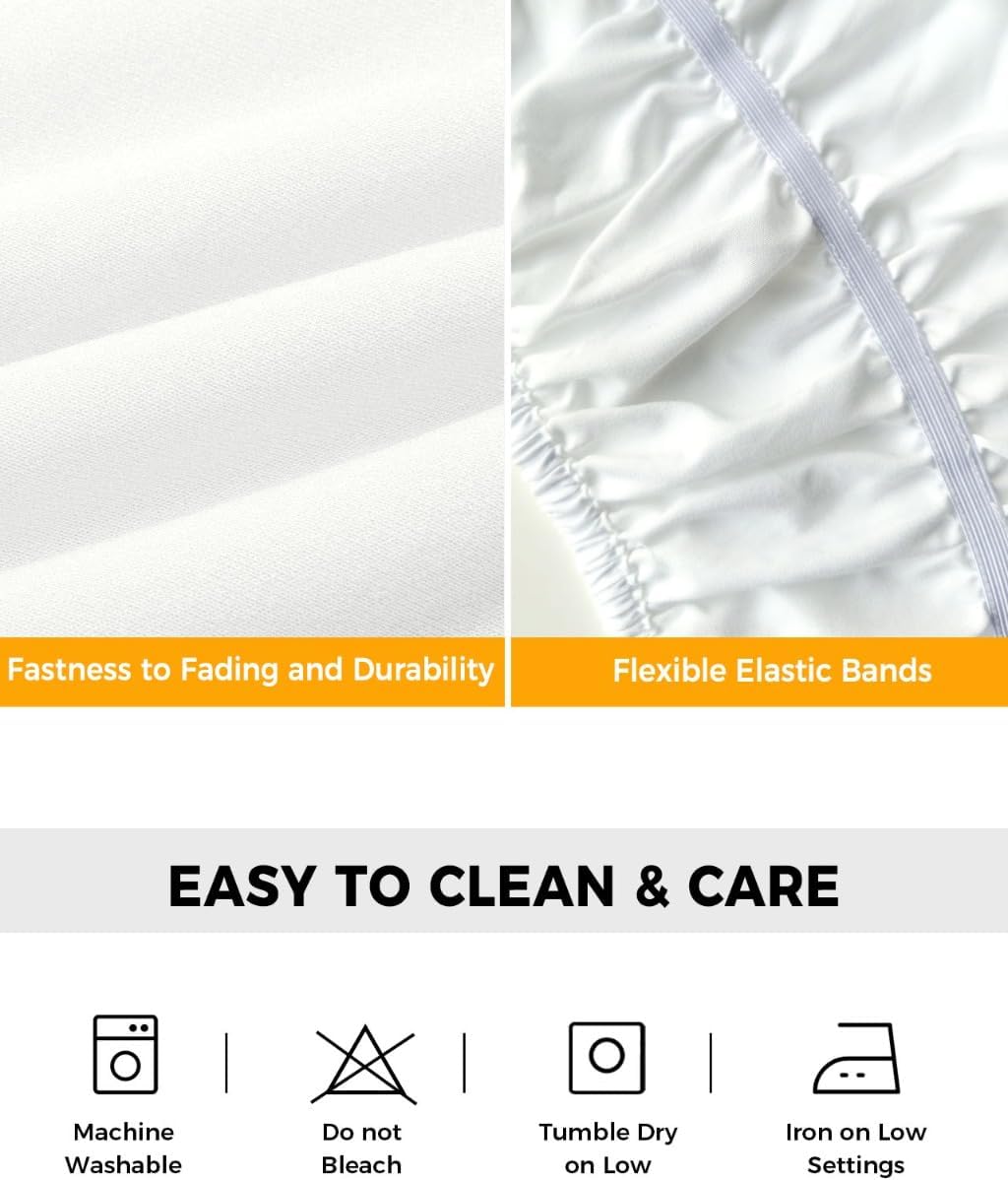 Yellow Lemon Bed Skirt Queen Size 16 Inch Drop, Adjustable Elastic Wrap Around Bed Skirts Easy Fitting Dust Ruffle Bedskirt Bed Frame Cover Spring Summer Floral Botanical