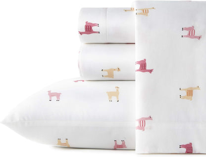 Twin Sheet Set with Fitted Sheet & Pillowcase