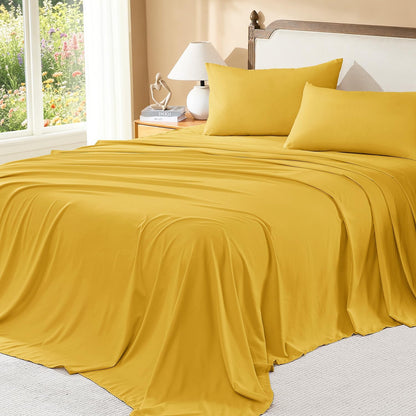 Queen Comforter Set with Sheets, 7 Pieces Boho Bed in a Bag