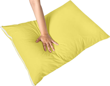 Set of 2 Pillow Protectors with Zipper Standard Size, Pillow Covers